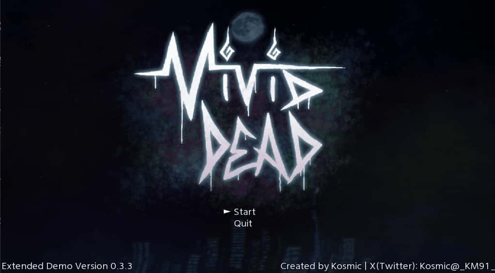 Vivid Dead 官方英文版封面